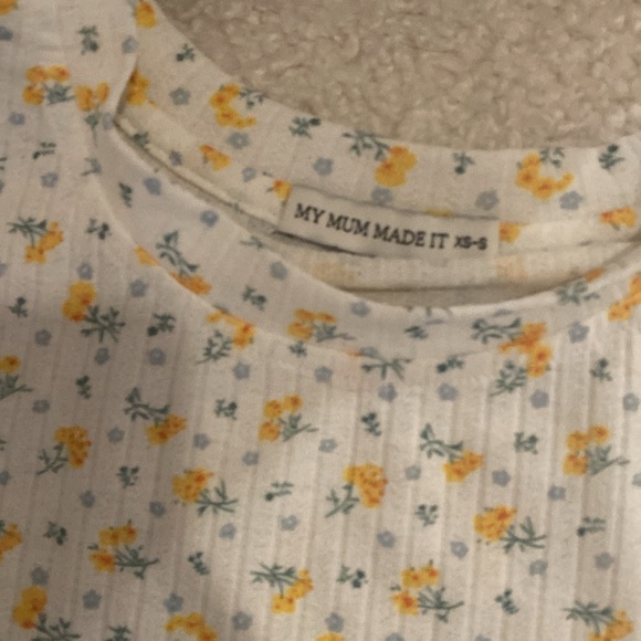 Orange blossom bodysuit and short set from mymummadeit - Picture 4 of 5